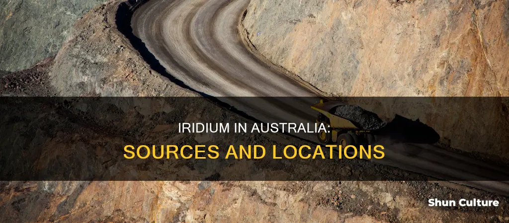 where is iridium found in australia