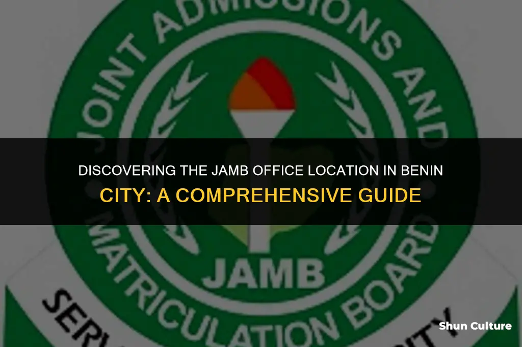 where is jamb office in benin city
