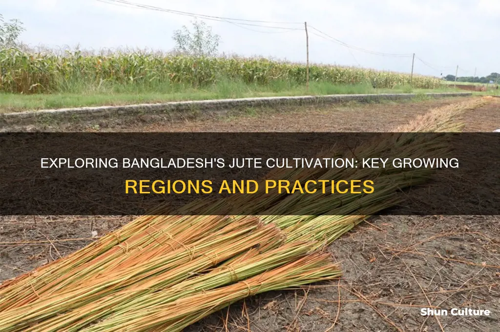 where is jute grown in bangladesh