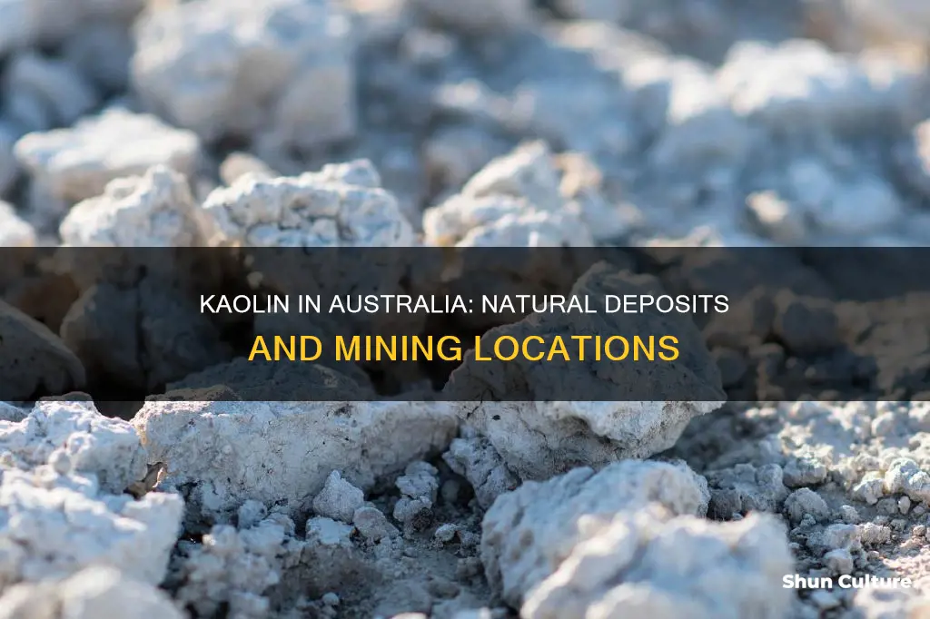 where is kaolin found in australia
