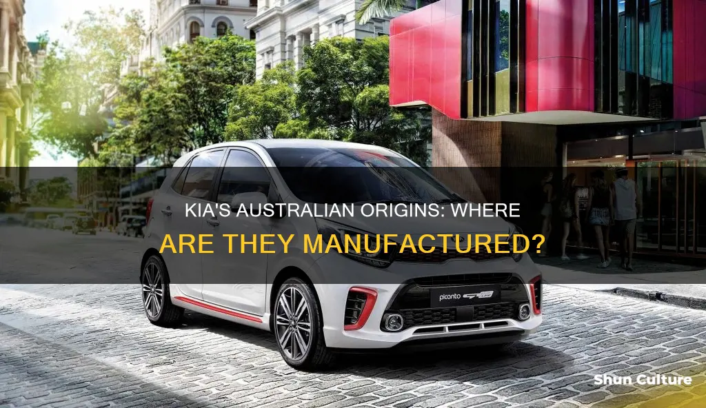where is kia made for australia