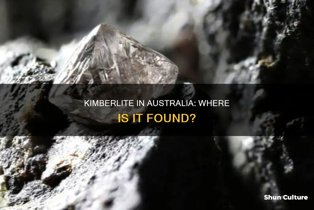 where is kimberlite found in australia