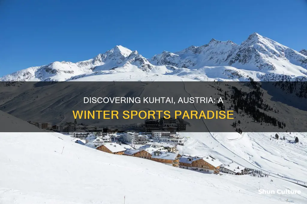where is kuhtai austria