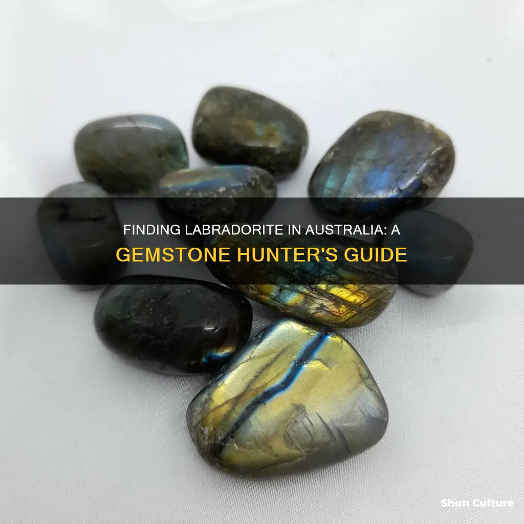 where is labradorite found in australia