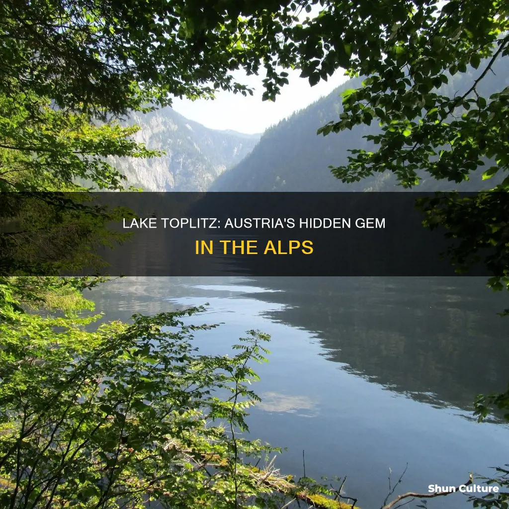 where is lake topliz in austria