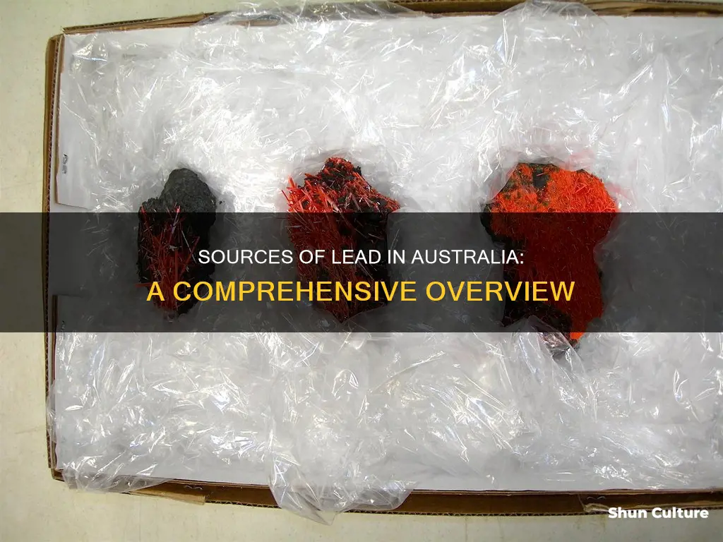 where is lead found in australia