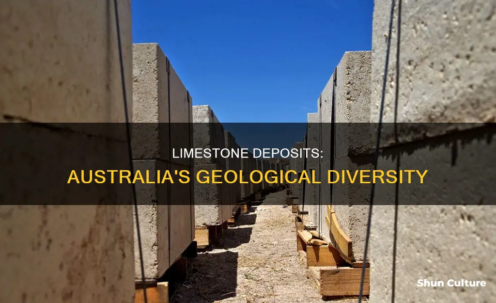 where is limestone found in australia