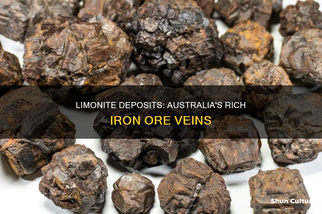 where is limonite found in australia