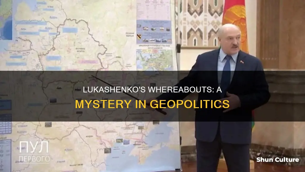 where is lukashenko