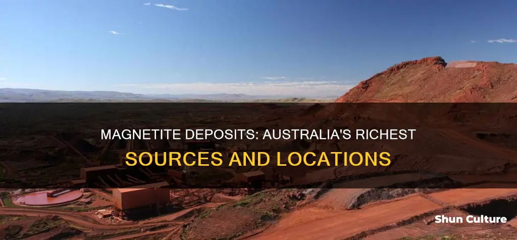where is magnetite found in australia