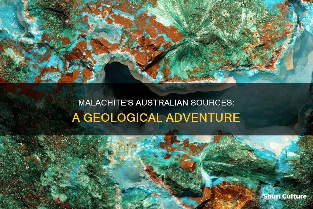where is malachite found in australia