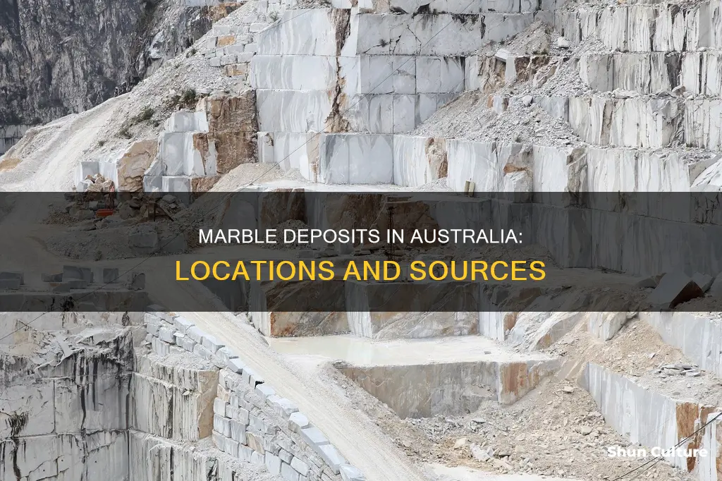 where is marble found in australia