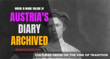 Marie Valerie's Diary: Where is it Archived?