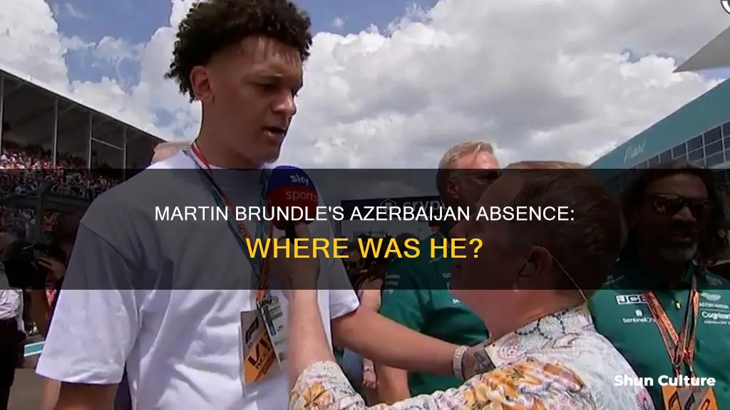 where is martin brundle azerbaijan