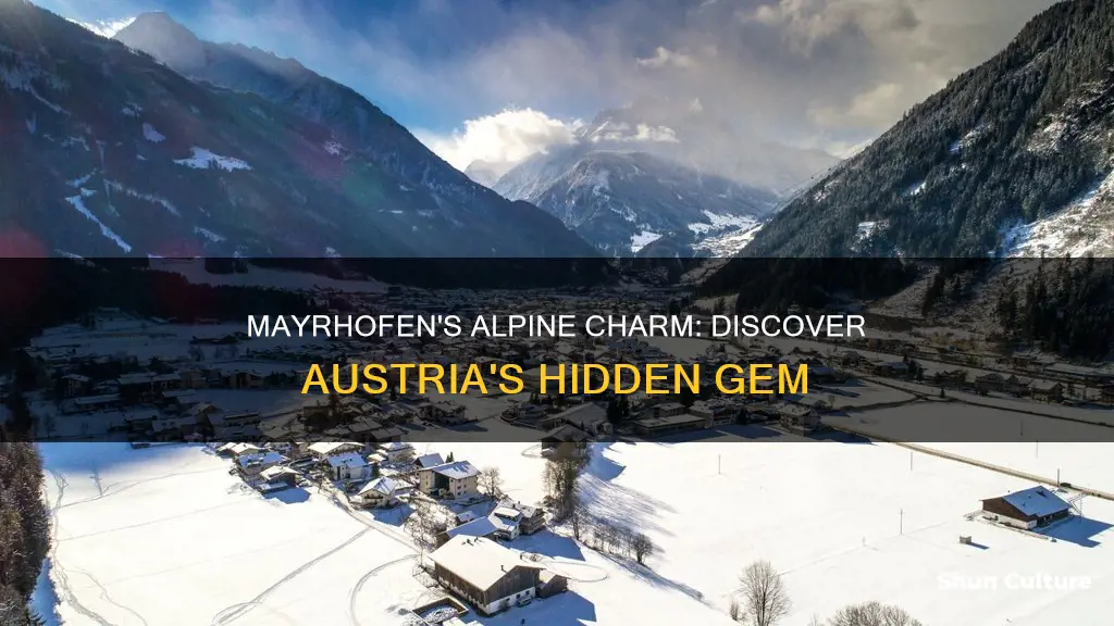 where is mayrhofen in austria