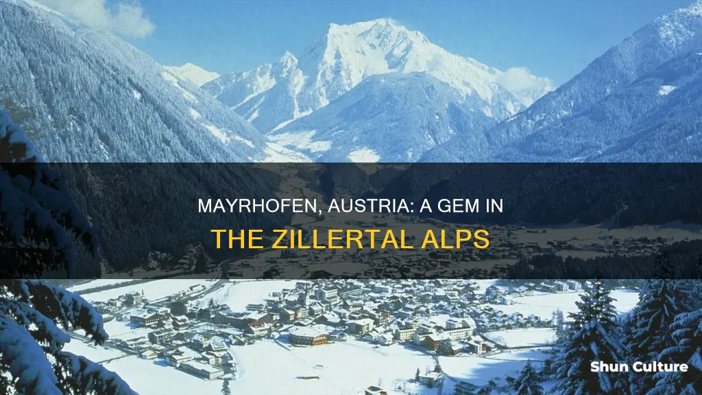 where is mayrhofen in austria