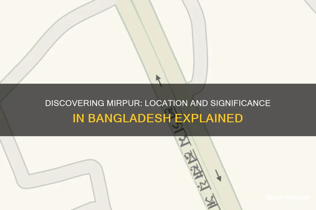 where is mirpur in bangladesh