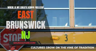 East Brunswick, NJ: School Bus Stop Locations
