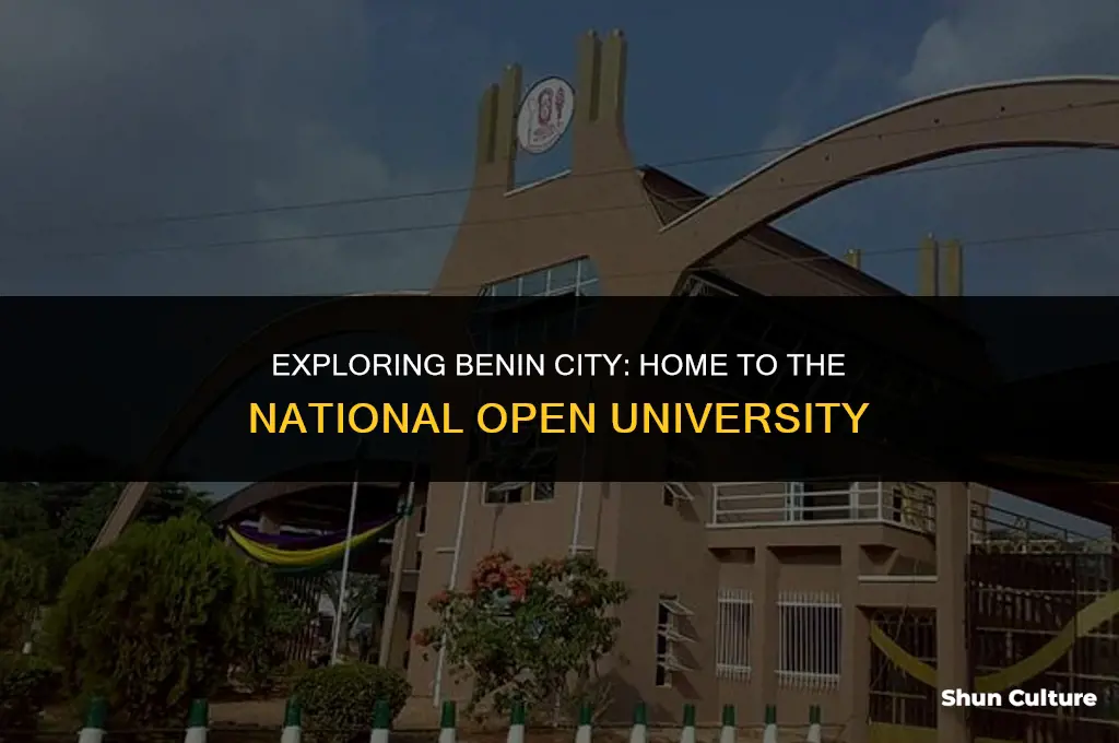 where is national open university located in benin city