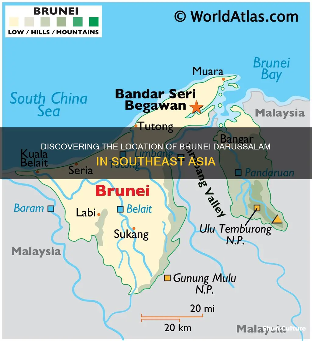 where is negara brunei darussalam