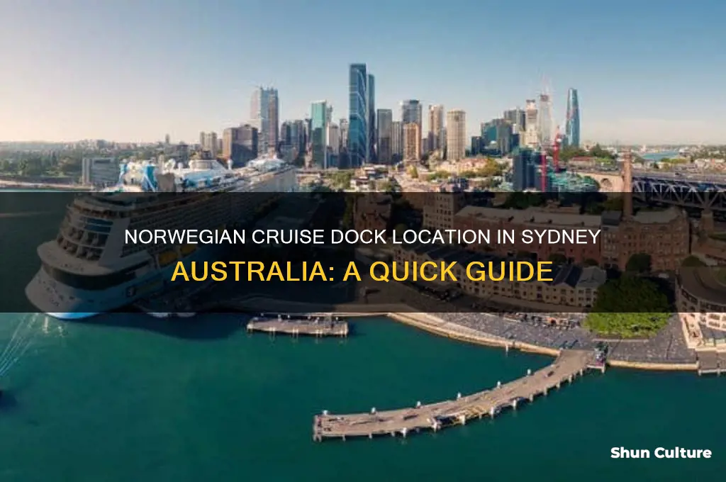 where is norwegian cruise dock in sydney australia