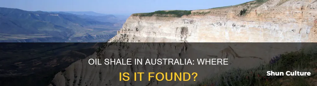 where is oil shale found in australia