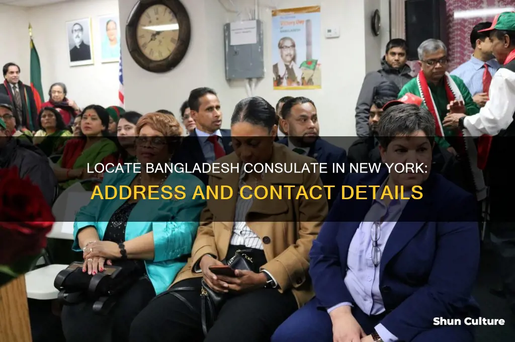 where is our bangladesh consulate at new york