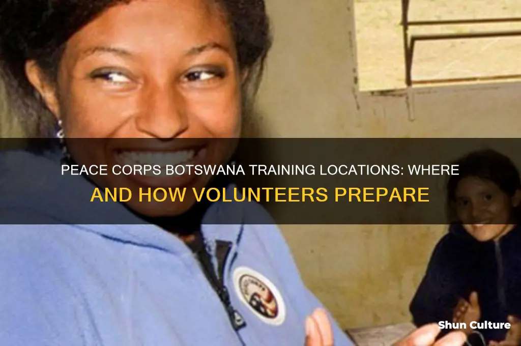 where is peacecorps training botswana