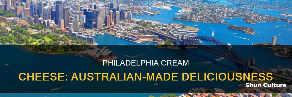where is philadelphia cream cheese made in australia