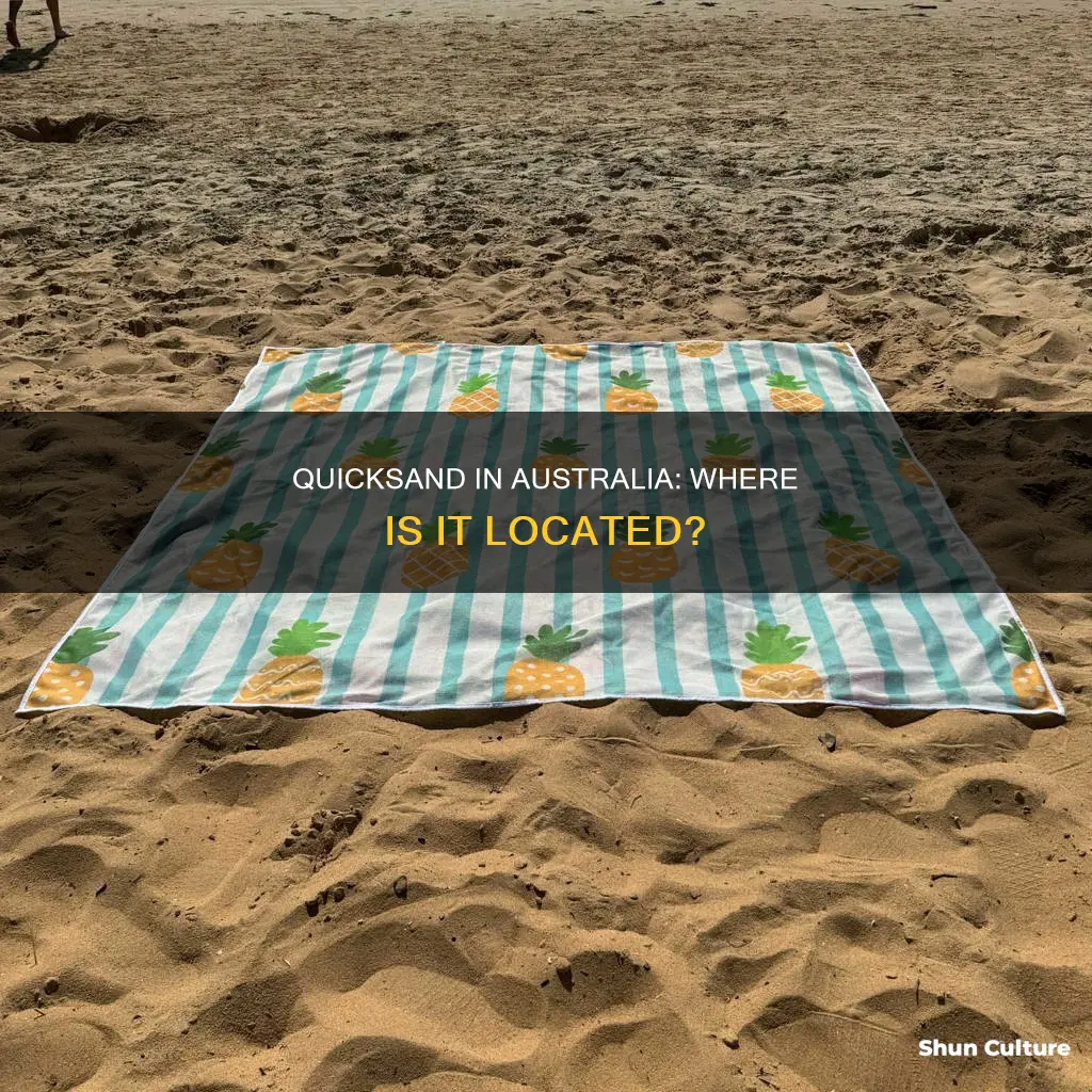 where is quicksand found in australia