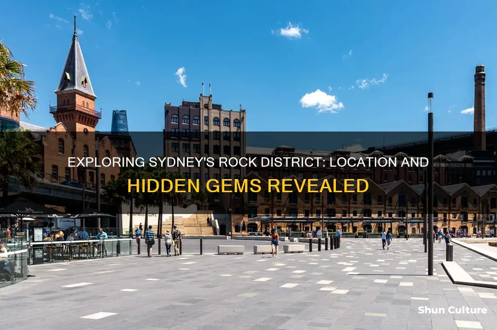 where is rock district in sydney australia
