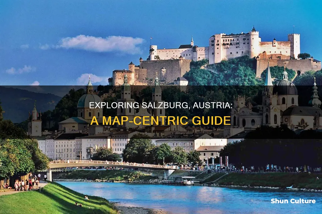 where is salzburg austria on a map
