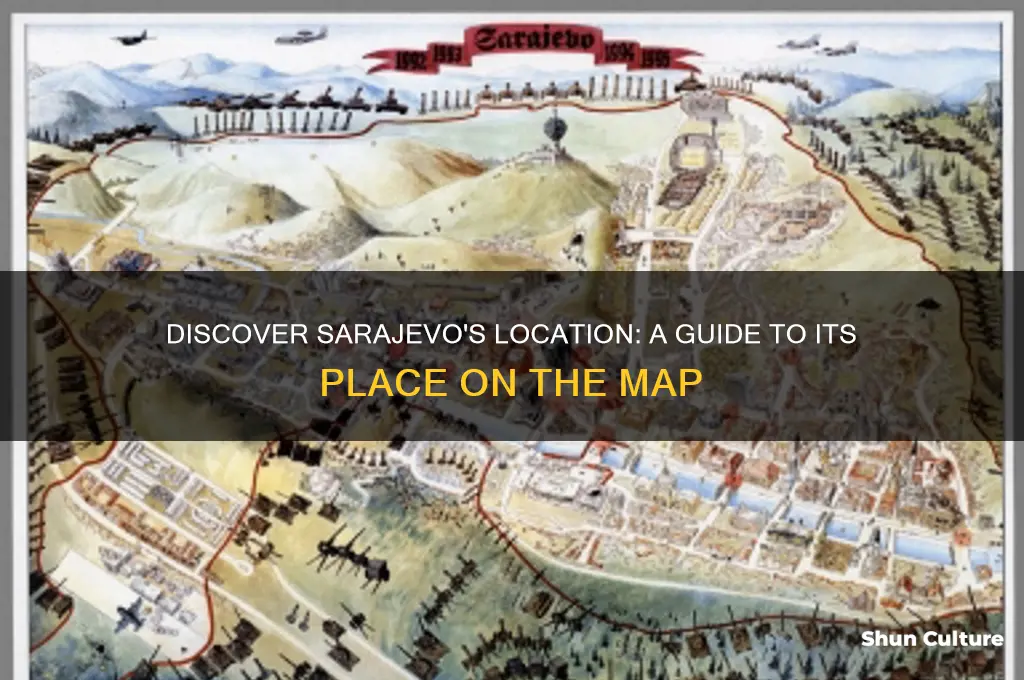 where is sarajevo on the map
