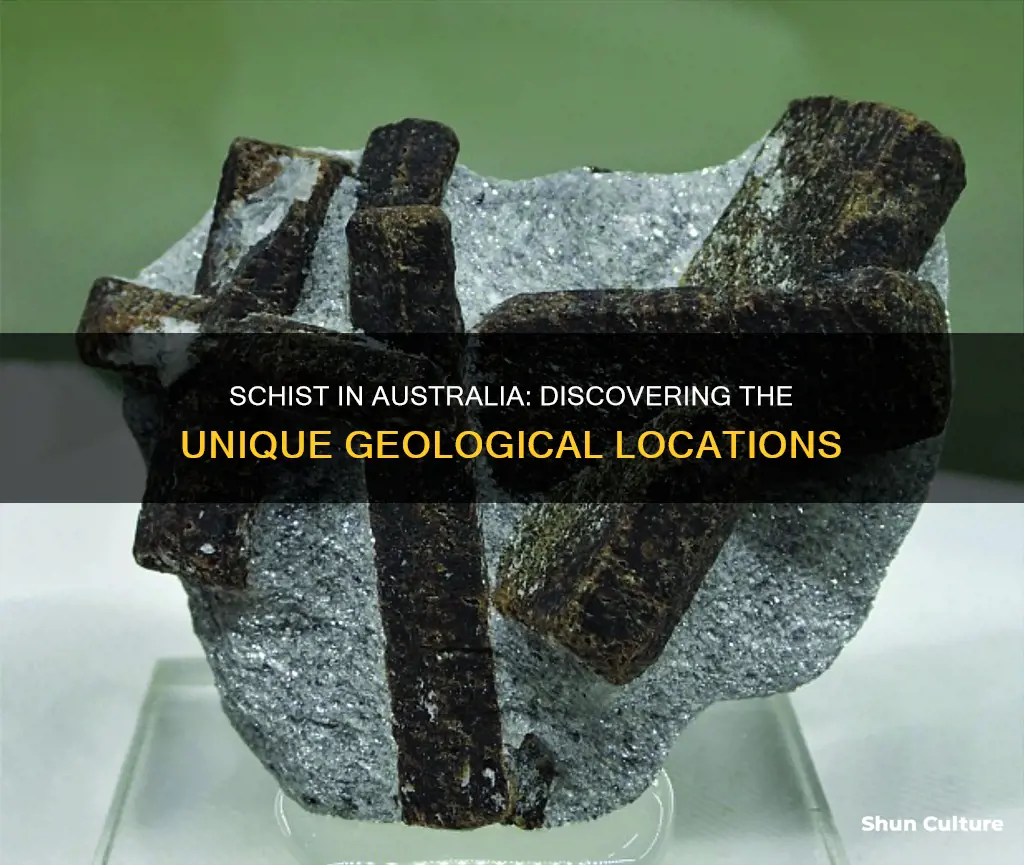where is schist found in australia