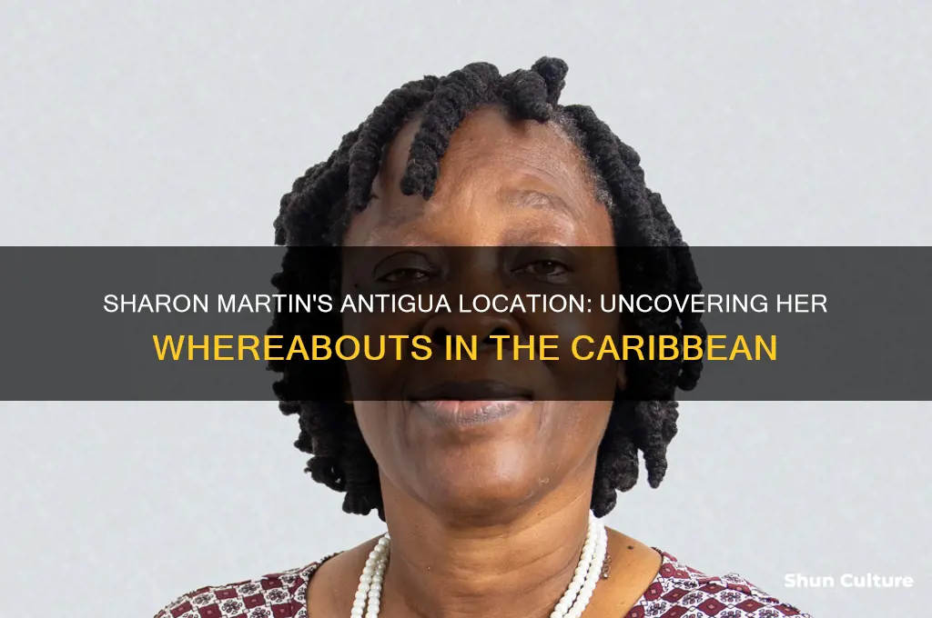 where is sharon martin in antigua