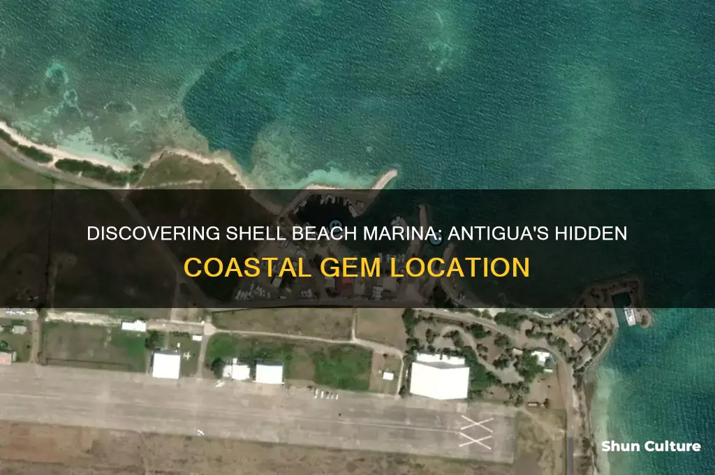 where is shell beach marina antigua