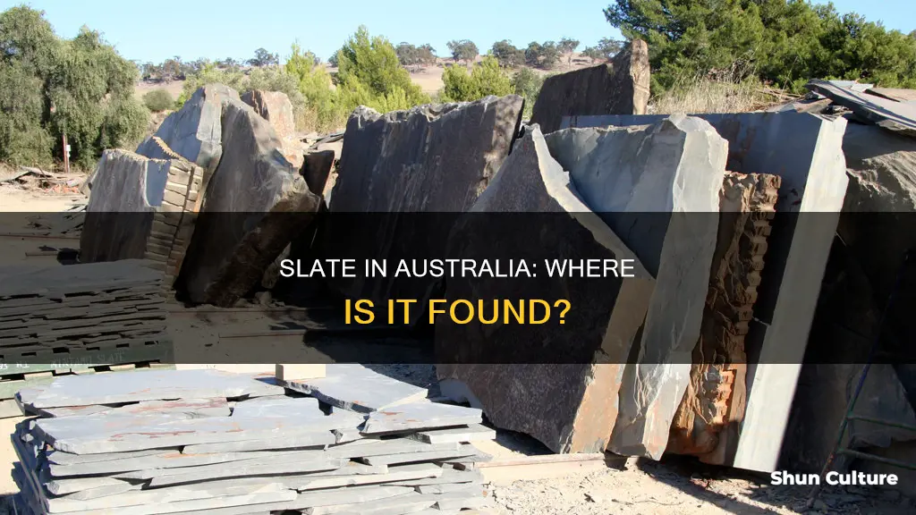 where is slate found in australia