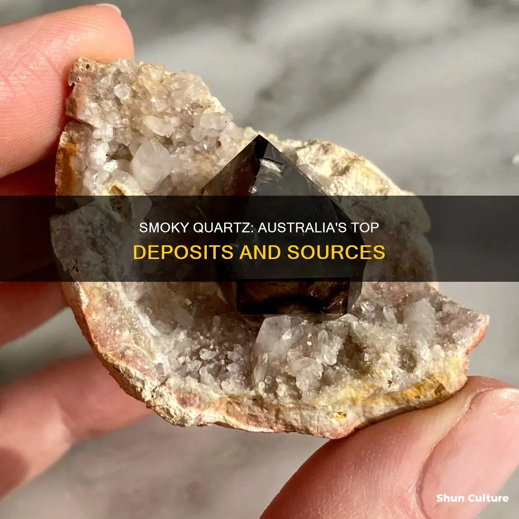 where is smoky quartz found in australia
