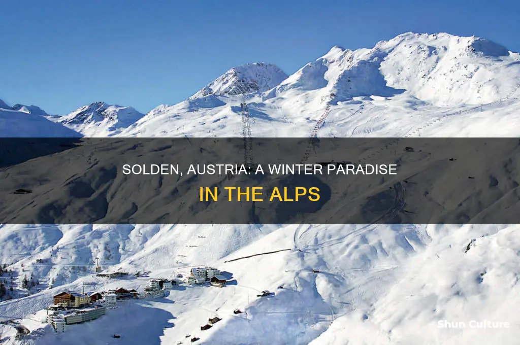 where is solden austria