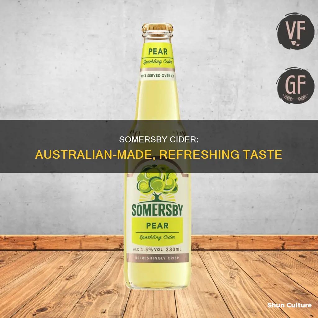 where is somersby cider made in australia