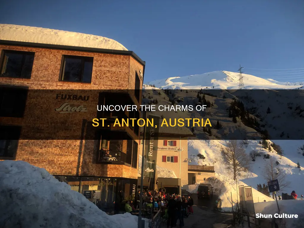 where is st anton austria