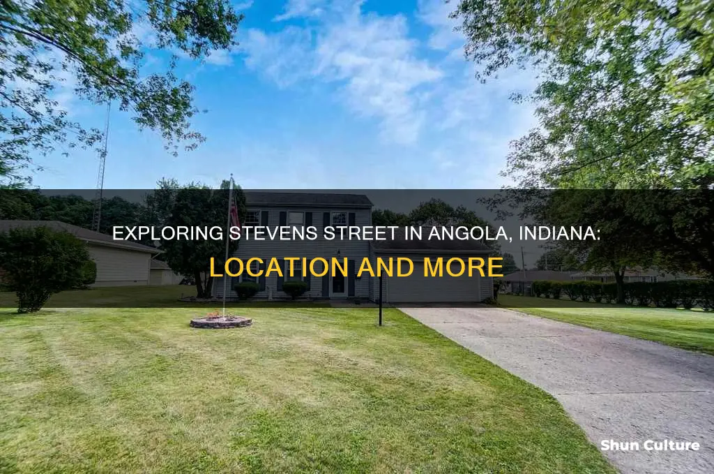 where is stevens street angola ind