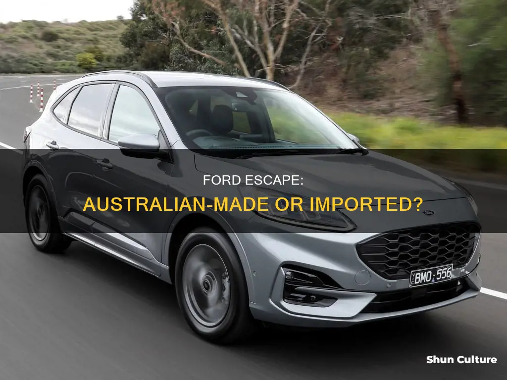 where is the australian ford escape made