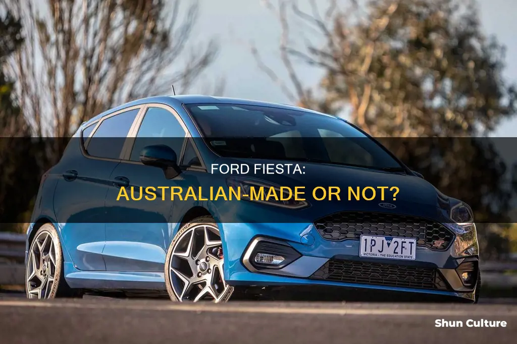 where is the australian ford fiesta made