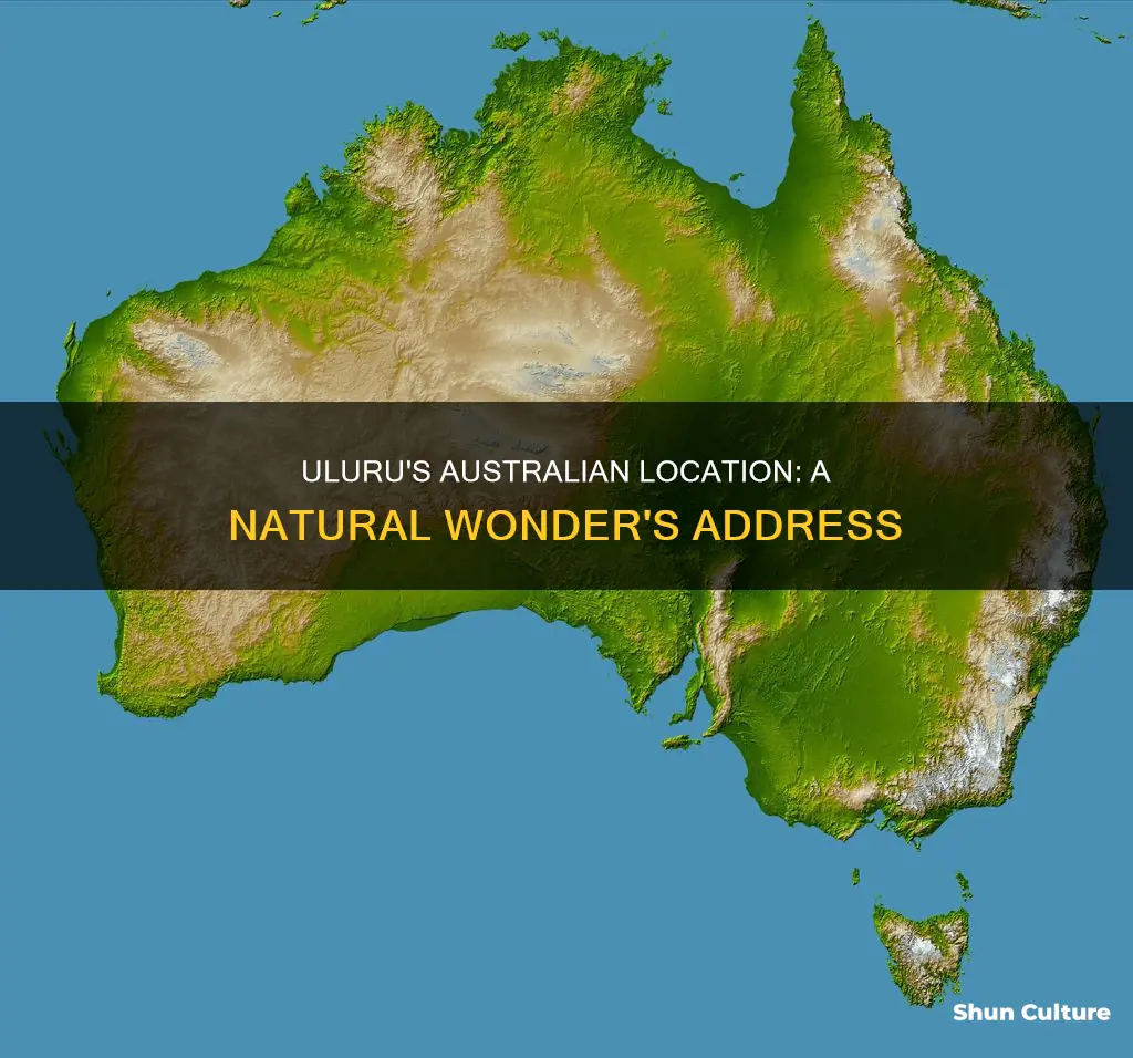 where is the australian uluru found
