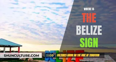 Belize Sign: Where's the Iconic Landmark?