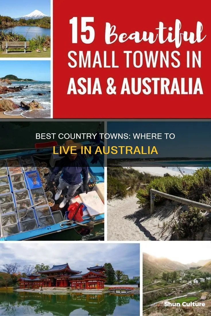 where is the best country town to live in australia