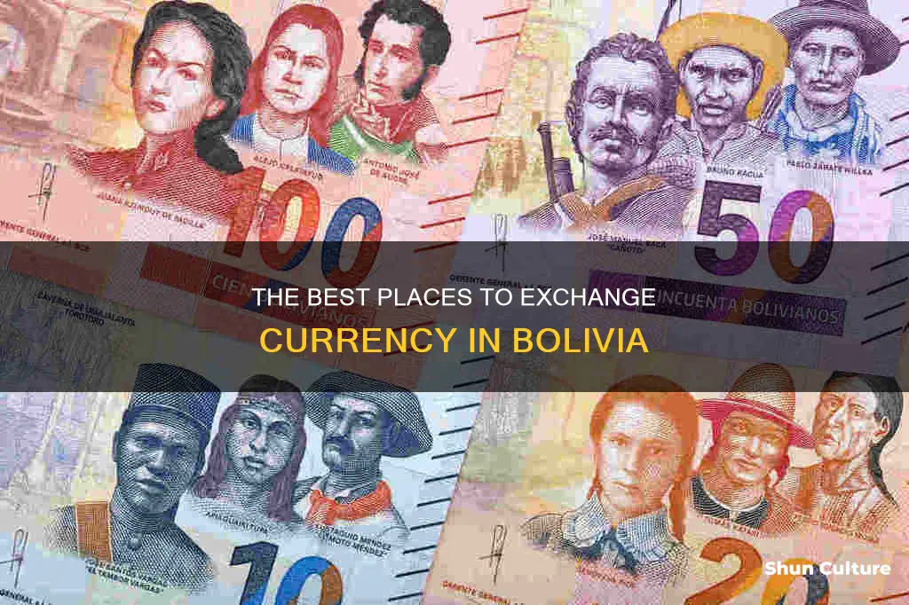 where is the best place to get bolivian money