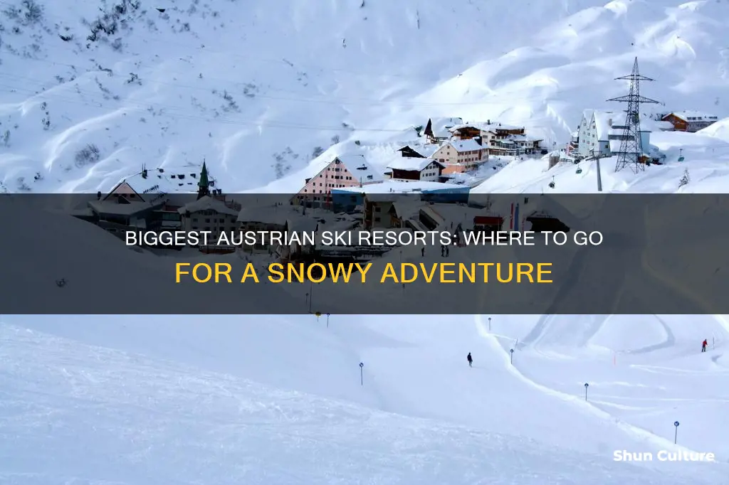 where is the big ski resort in austria