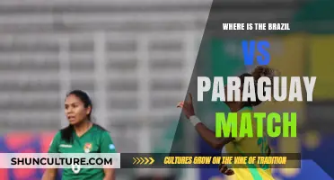 Brazil vs Paraguay Match Location: Where and When to Watch